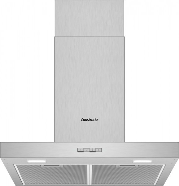 Constructa CD636650 Wandhaube Box Design 60cm Edelstahl