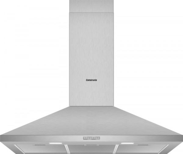 Constructa CD619650 Wandhaube Walmdach Design 90cm Edelstahl