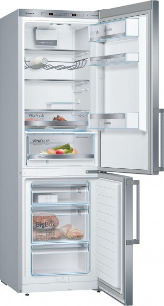 Bosch KGE36EICP Stand-Kühl-/Gefrier-Kombination Antifingerprint 302 Liter EXCLUSIV