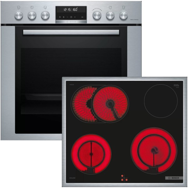 Bosch MKH63SP2 Herdset Pyrolyse Glaskeramik 71l A EXCLUSIV selectLine