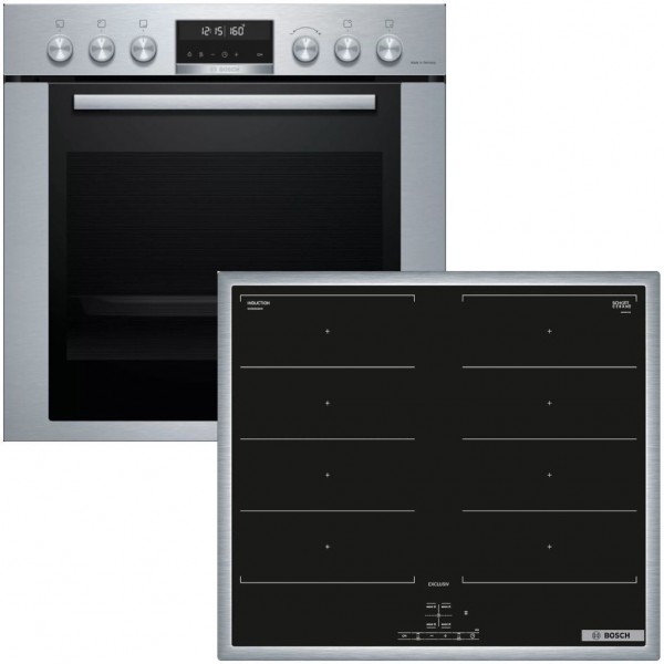 Bosch MKH63FP2 Herdset Induktion Pyrolyse 71l A EXCLUSIV selectLine