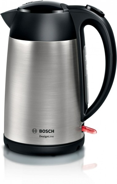 Bosch TWK3P420 DesignLine Wasserkocher 1,7 l Edelstahl